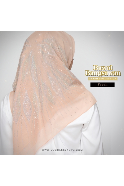 BAWAL BANGSAWAN LUXE INTAN - PEACH